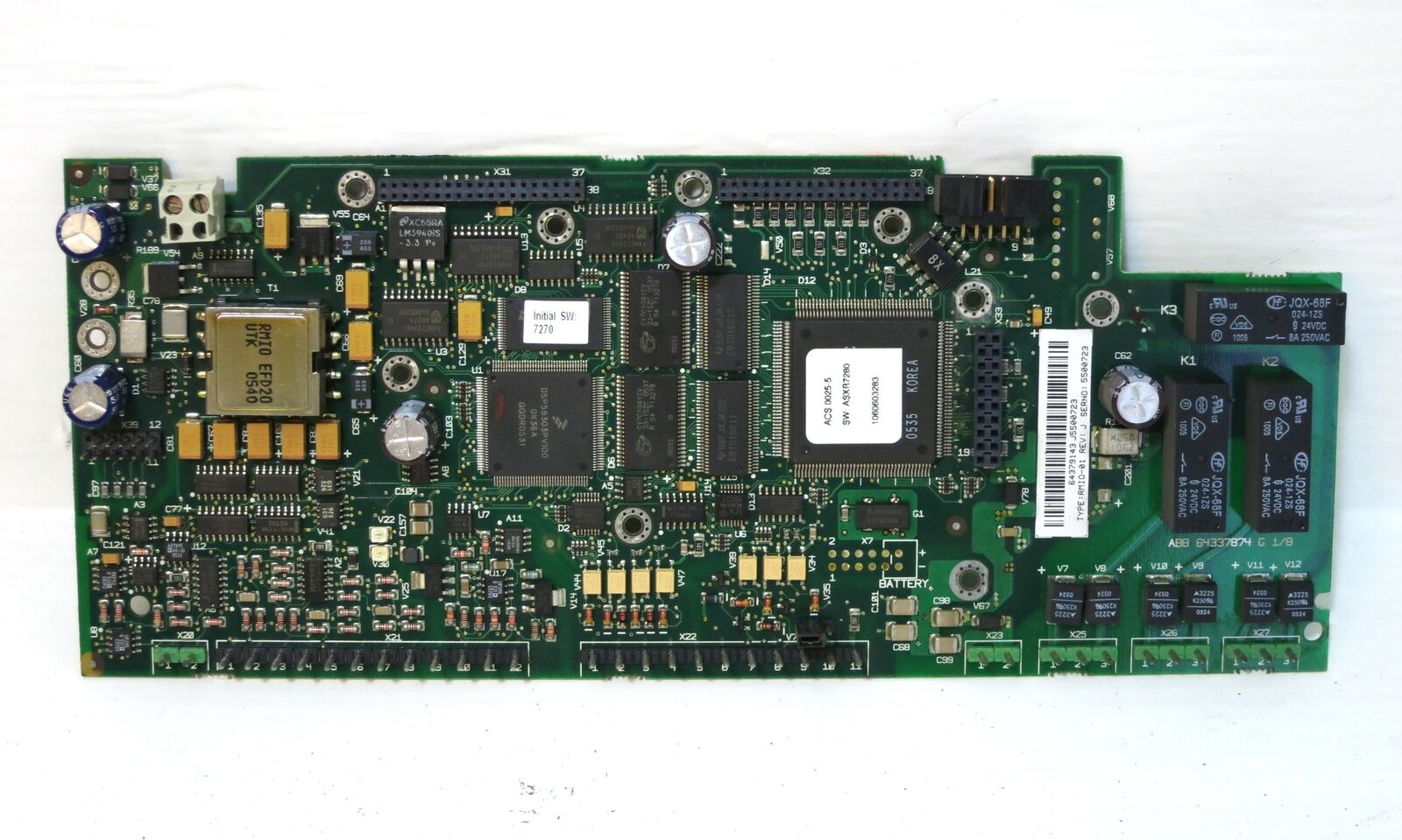 RMIO-01C kontrol kartı